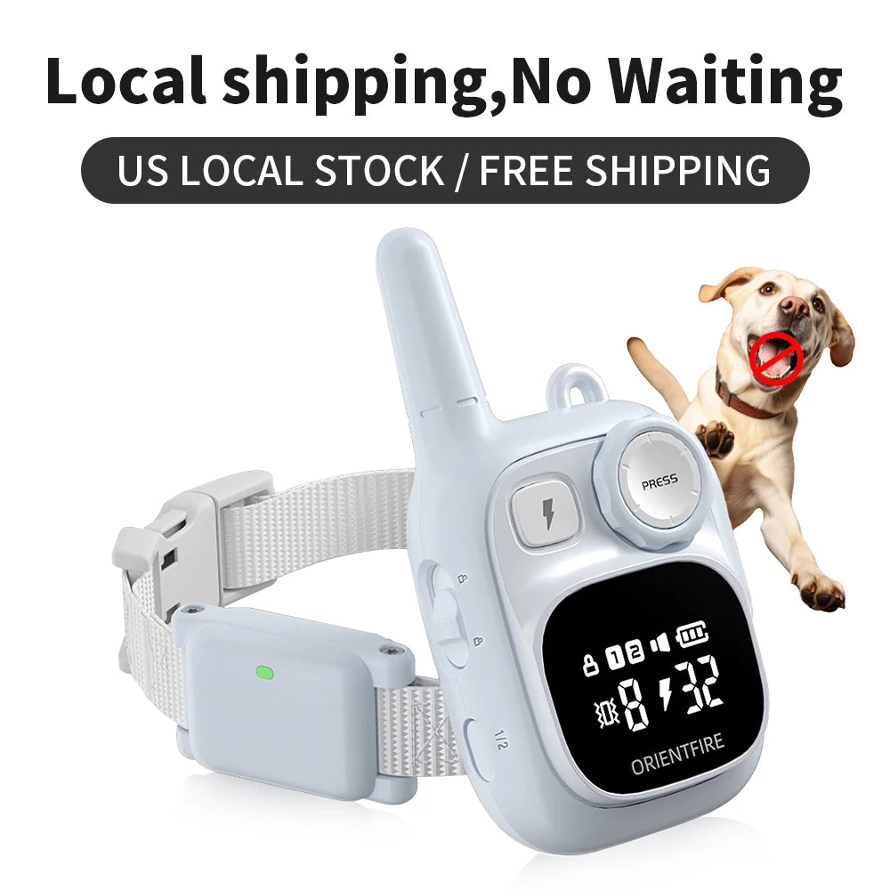 Rechargeable Remote Dog Training Collar