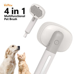 Rechargeable Vibration Pet Grooming Brush