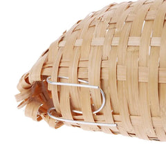 Handwoven Bamboo Bird Hut