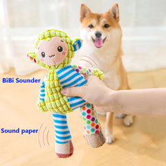 Squeaky Plush Pet Toy – A, image 2