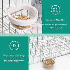 Detachable Bird Feeding Bowl