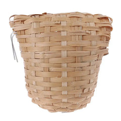 Handwoven Bamboo Bird Hut