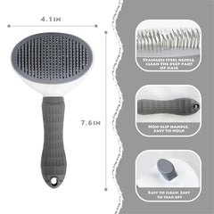 Self-Cleaning Slicker Brush, image 10