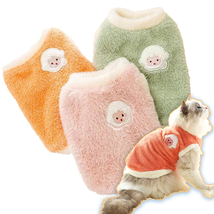 Plush Rabbit & Cat Pullover