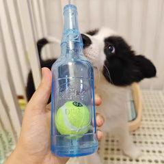 Bottle & Ball Dog Toy – Blue, image 2
