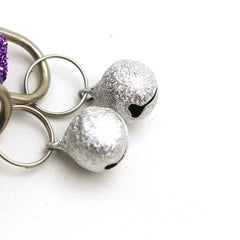 Glitter Breakaway Cat Collar – Purple, image 4