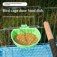 Hanging Parrot Feed Box