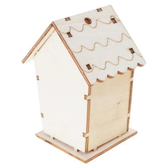 Natural Wooden Bird House
