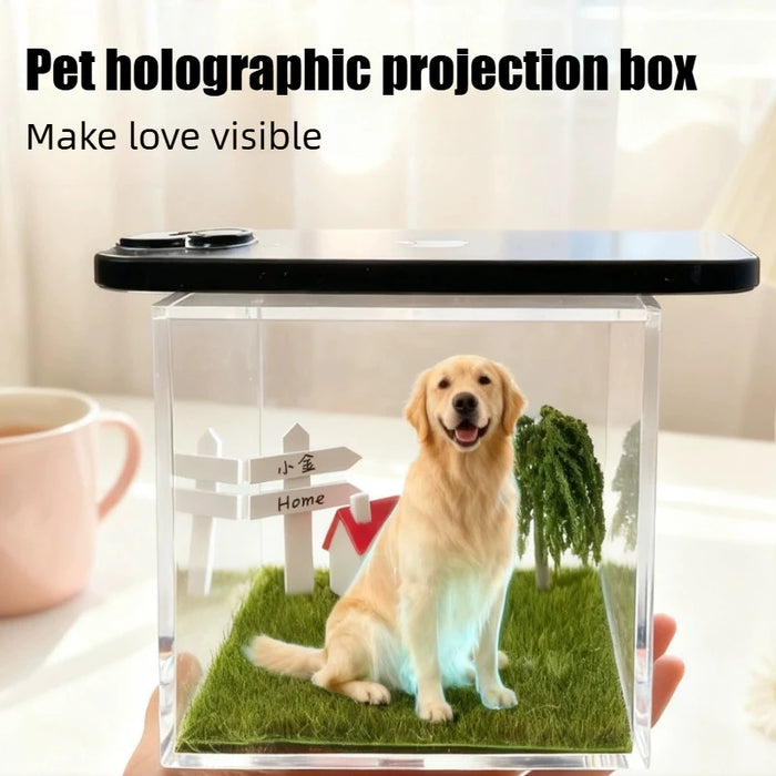 Holographic Pet Display Box – indoor, image 1