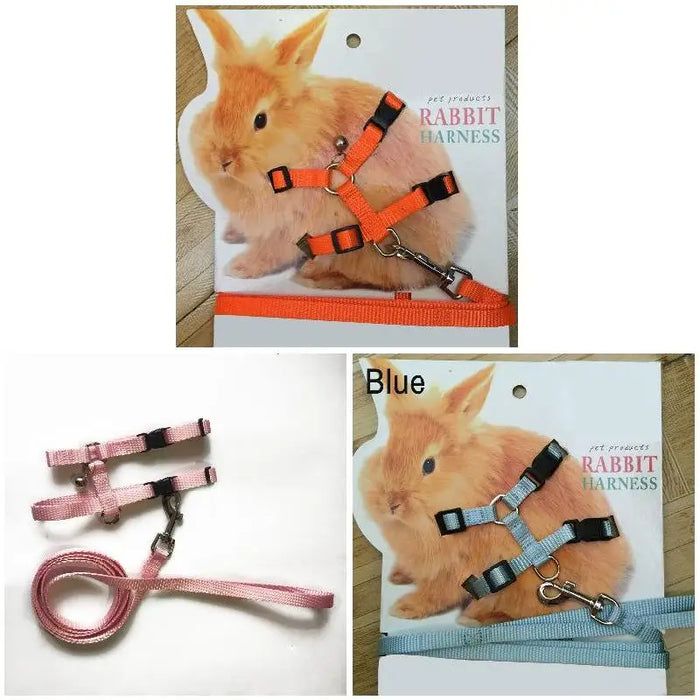 Adjustable Rabbit Harness & Lead