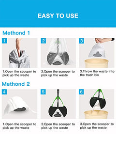 Folding Waste Scooper – purple, image 5