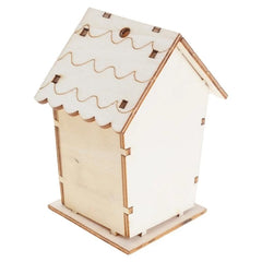 Natural Wooden Bird House